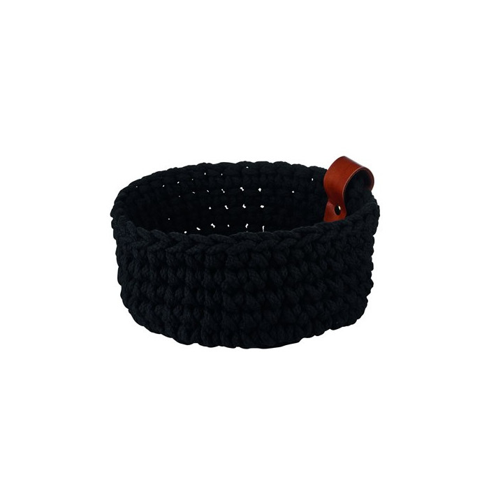 Panier à crochet S - Noir