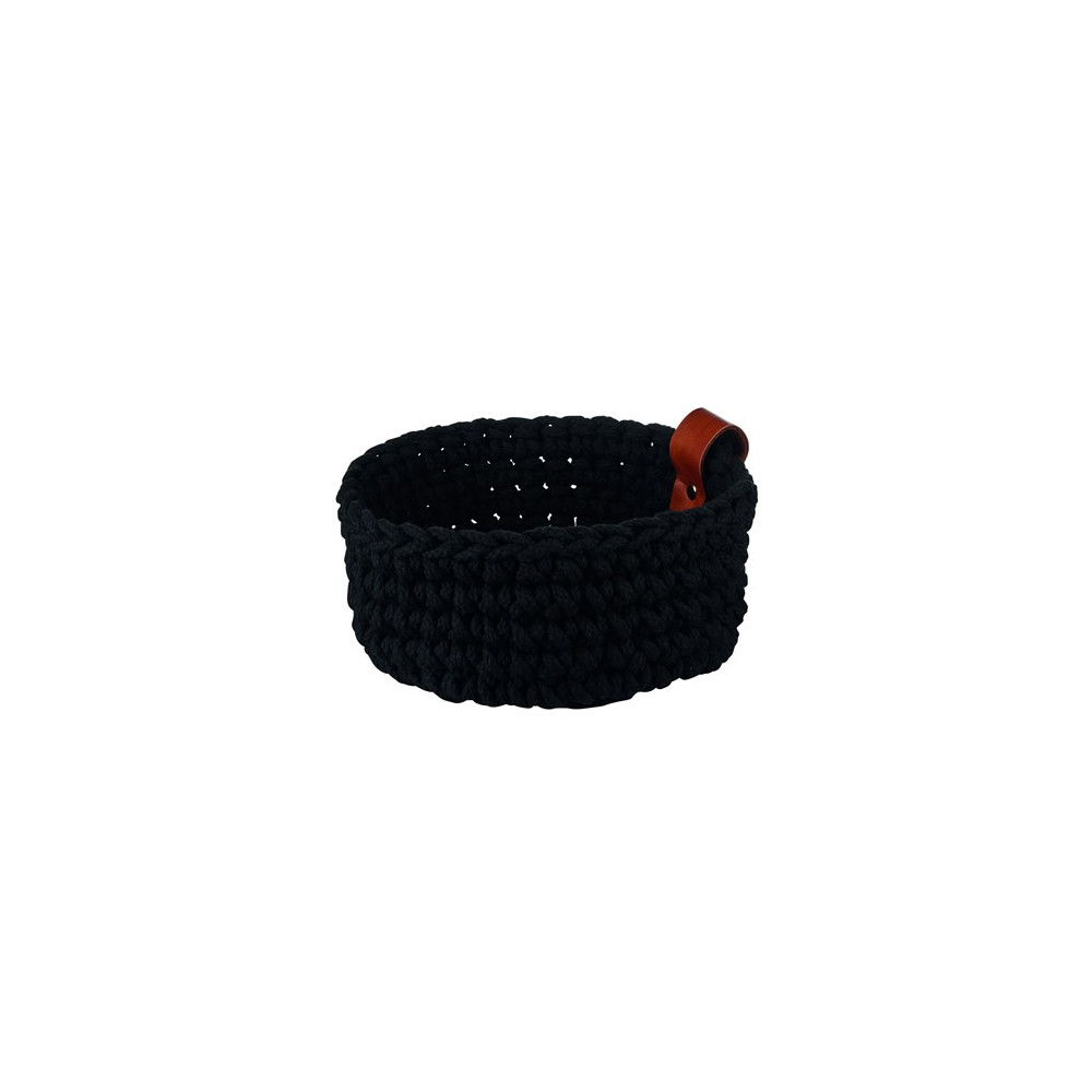 Panier à crochet S - Noir