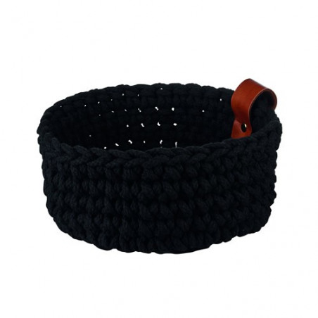Panier à crochet S - Noir