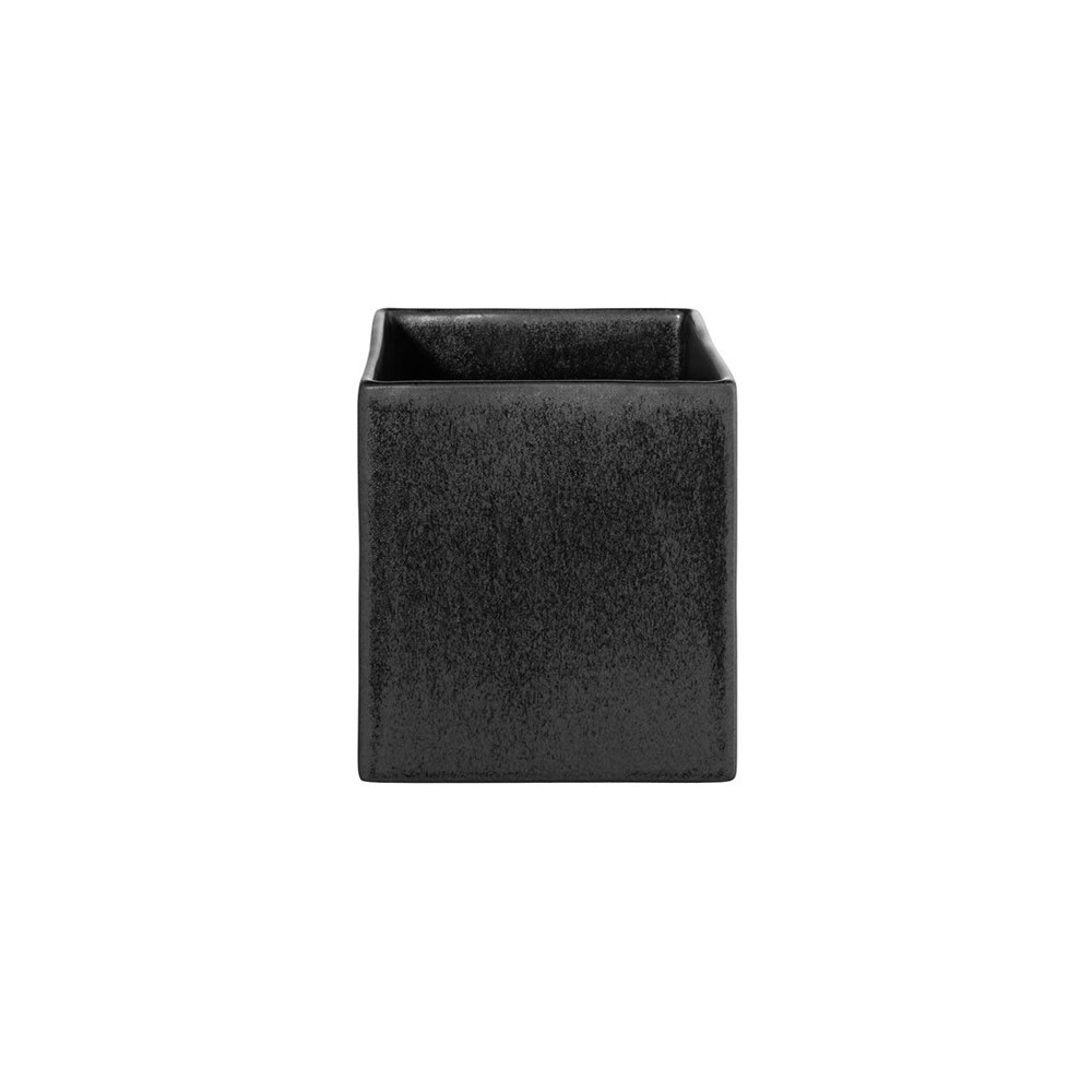 Cache-pot - Noir iron H. 12cm