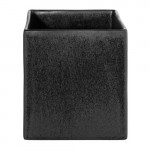Cache-pot - Noir iron H. 12cm