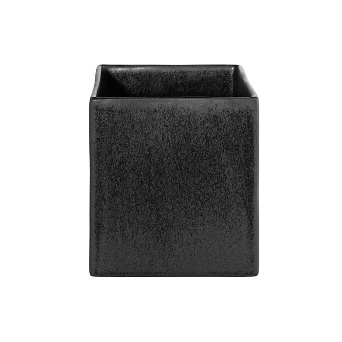 Cache-pot - Noir iron - H. 15 cm