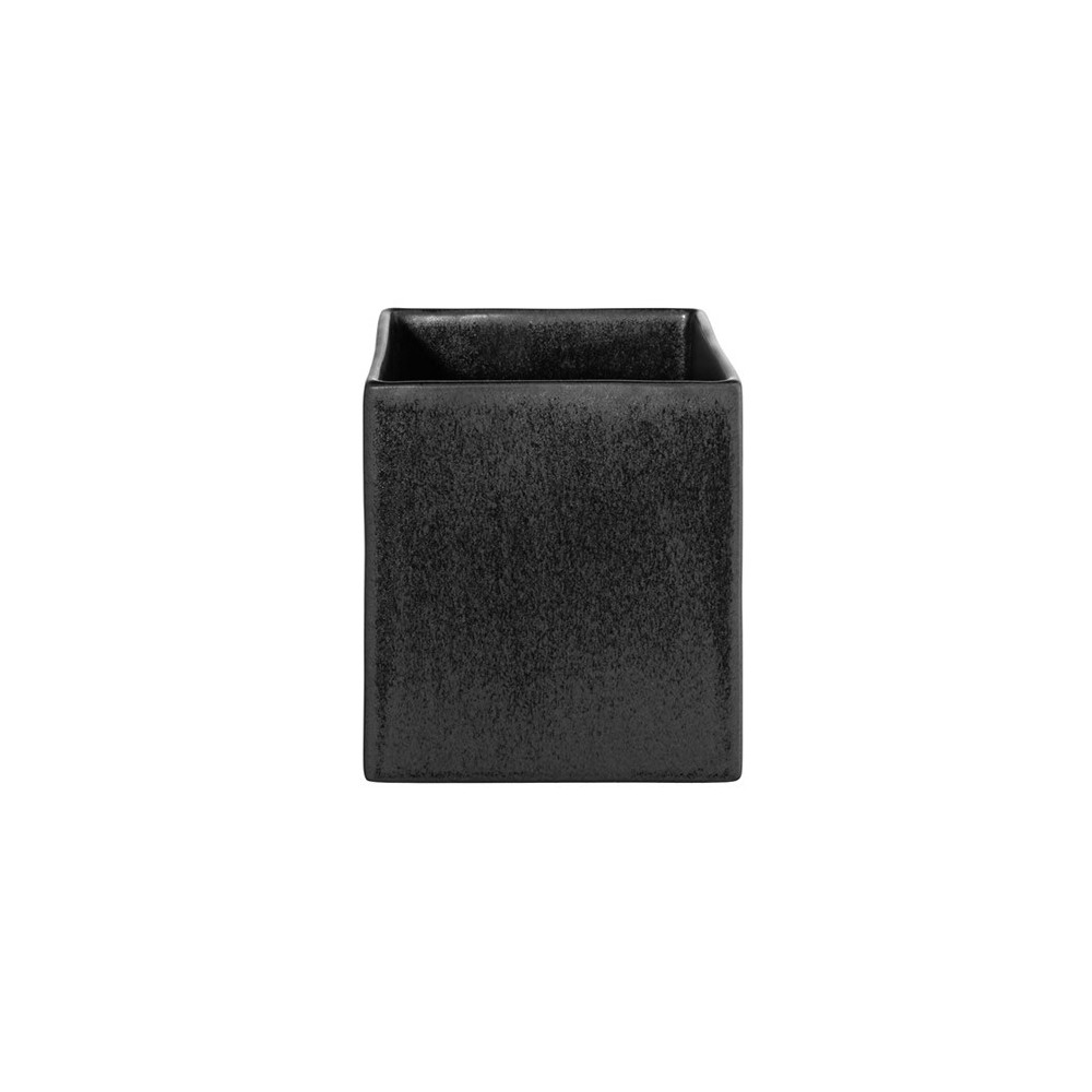 Cache-pot - Noir iron - H. 15 cm