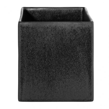 Cache-pot - Noir iron - H. 15 cm