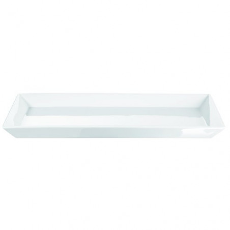 Assiette de service rectangulaire - 34 x 22 cm