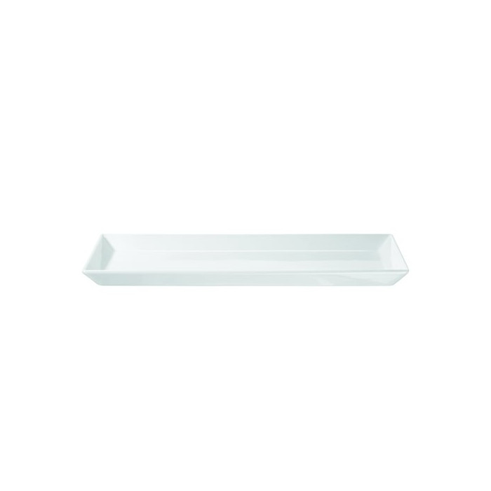 Assiette de service rectangulaire - 39,5 x 26 cm