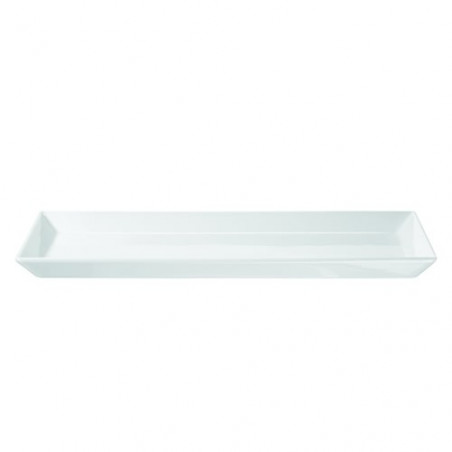 Assiette de service rectangulaire - 39,5 x 26 cm