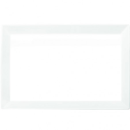Assiette de service rectangulaire - 39,5 x 26 cm