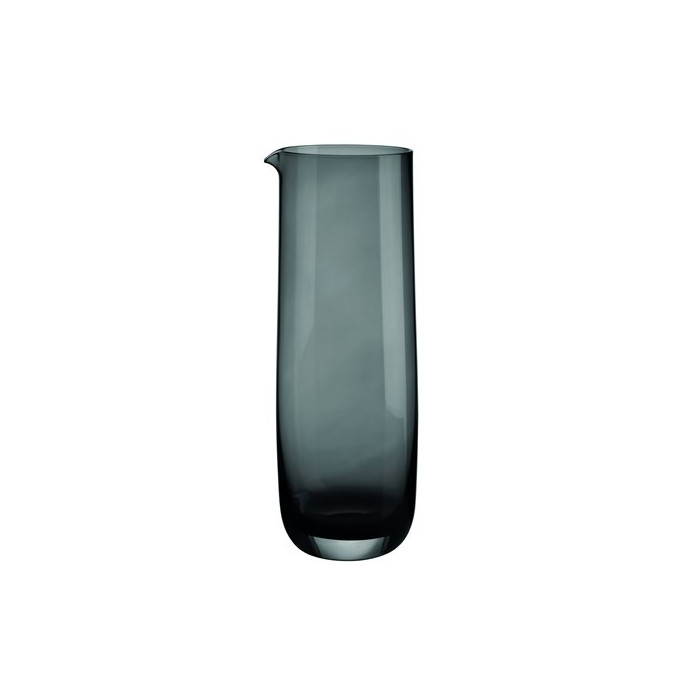 Carafe en verre gris