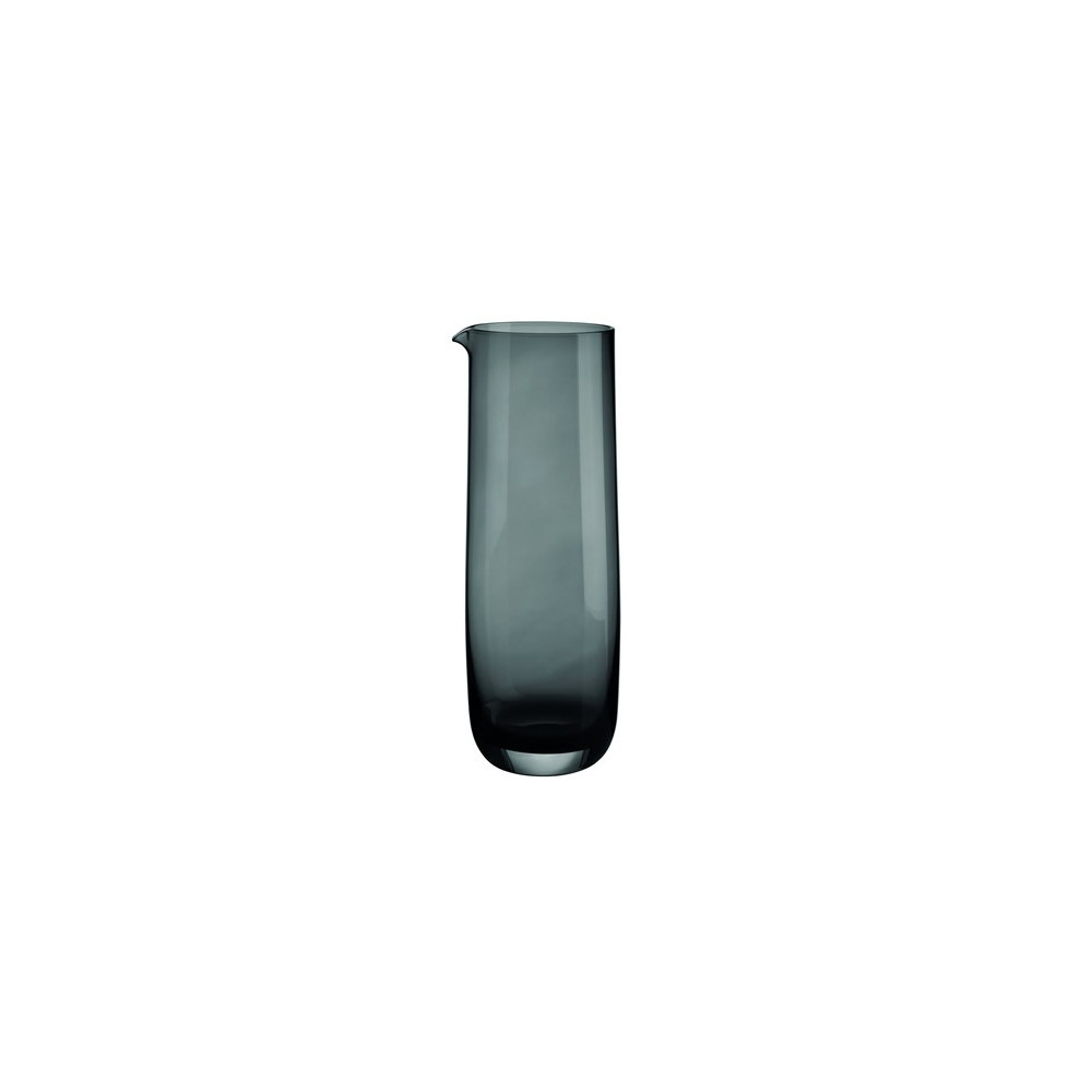 Carafe en verre gris