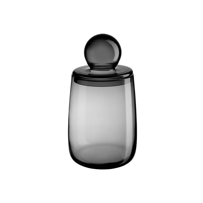 Boîte avec couvercle gris