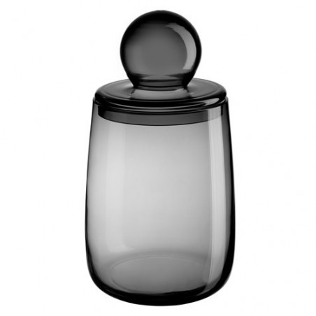 Boîte avec couvercle gris