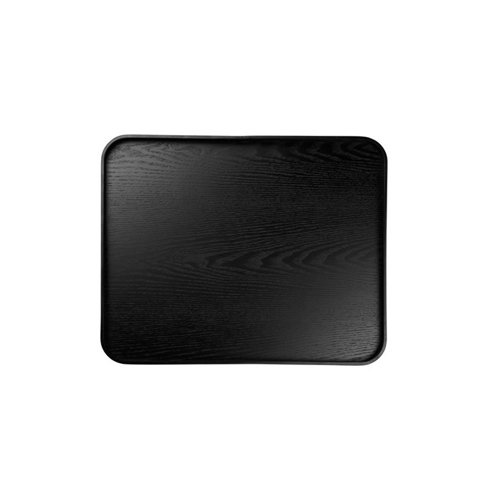 Plateau sur pieds rectangulaire - Noir