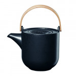 Théière avec l'anse en bois - Coppa kuro