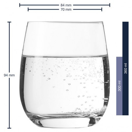Verre 360ml Tivoli