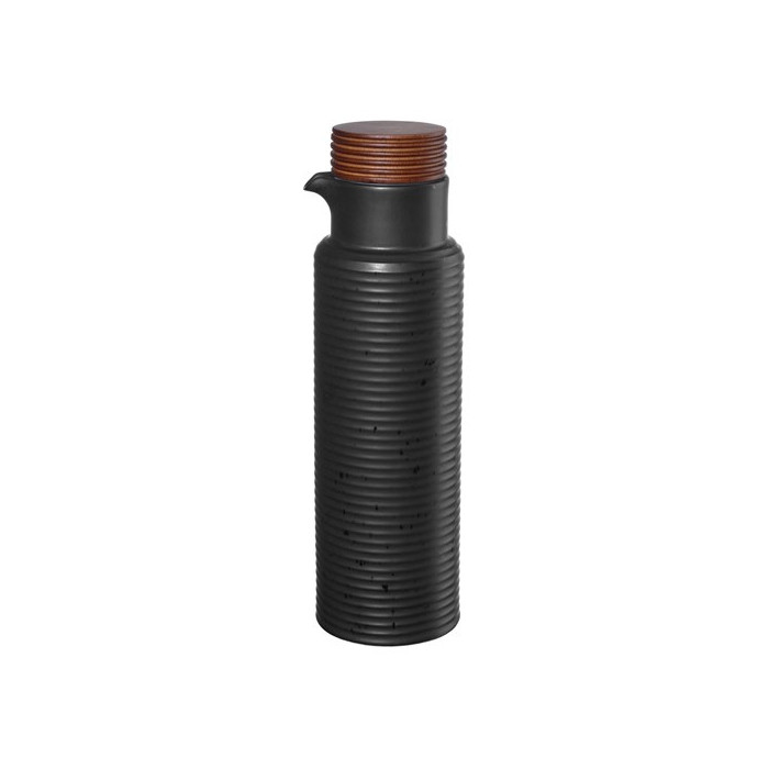 Bouteille à vinaigre et à huile - Noire