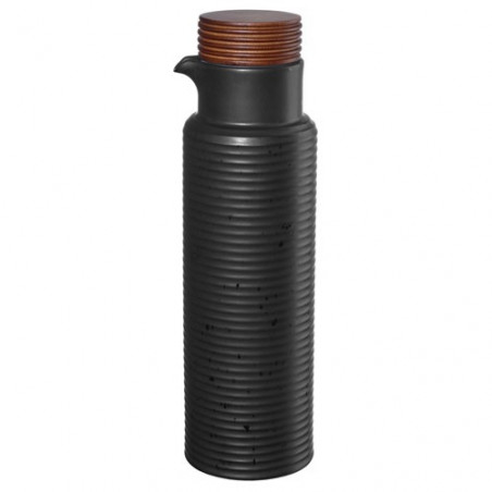 Bouteille à vinaigre et à huile - Noire