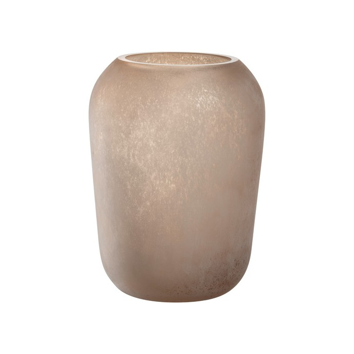 Vase beige TROGOLO  H.22cm