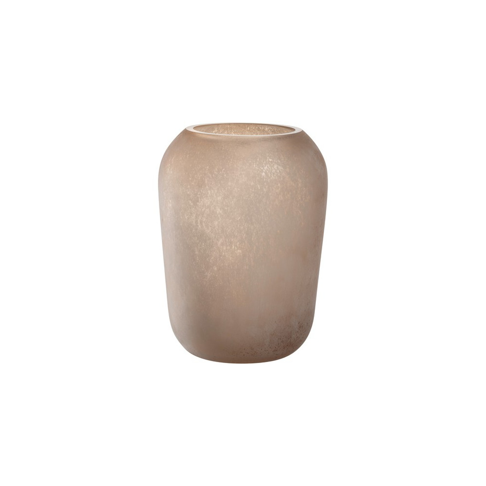 Vase beige TROGOLO  H.22cm
