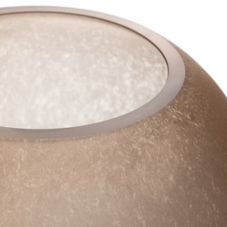 Vase beige TROGOLO  H.22cm