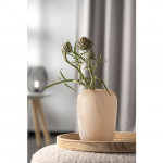 Vase beige TROGOLO  H.22cm