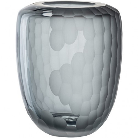 Vase anthracité BELLAGIO  H. 23cm