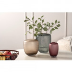 Vase anthracité BELLAGIO  H. 23cm