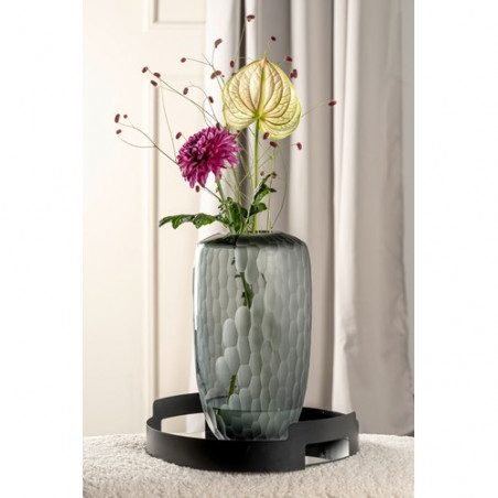 Vase anthracite BELLAGIO H.37cm