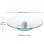 Plat à tarte Turn Diam.33cm