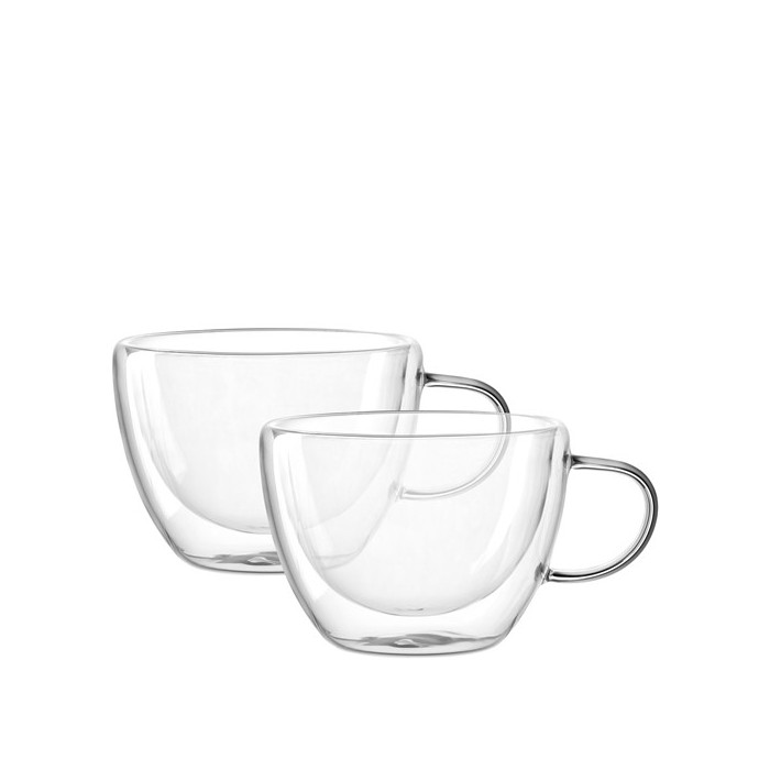 Lot 2 Tasses thé 360ml DUO