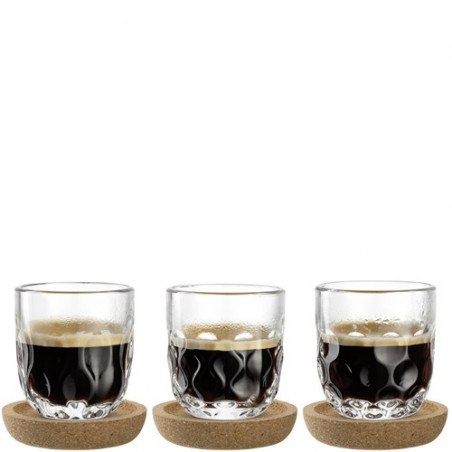 Lot 6 tasses et sous-tasses GOCCE