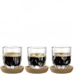 Lot 6 tasses et sous-tasses GOCCE