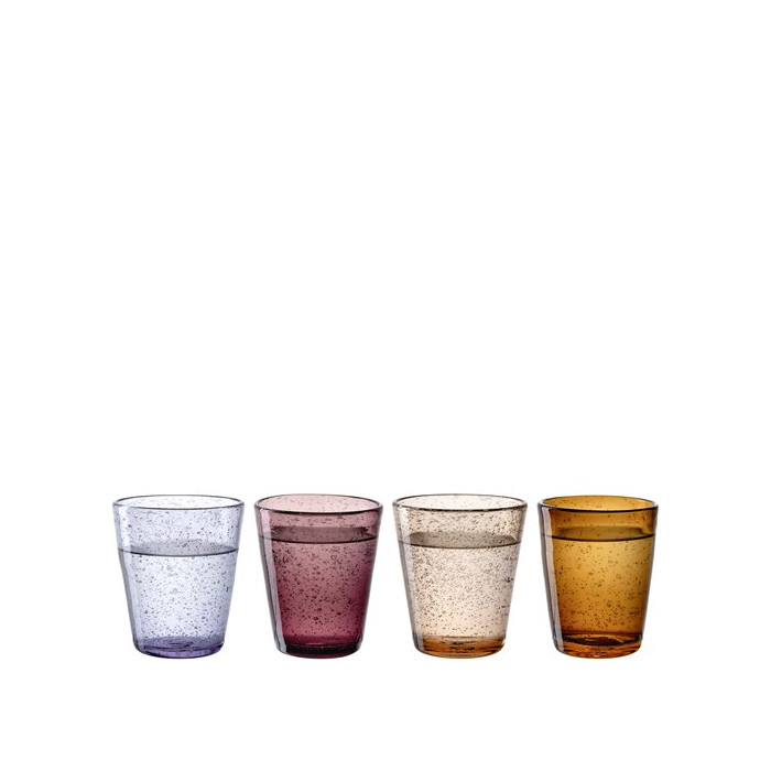 Lot 4 Verres chaud BURANO